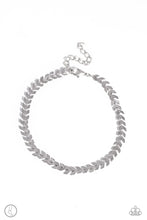 Load image into Gallery viewer, Point In Time Silver Anklet- Paparazzi