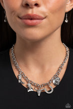Load image into Gallery viewer, Cowboy Collection White Necklace- Paparazzi