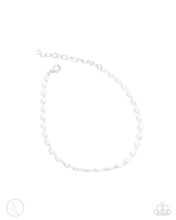 Load image into Gallery viewer, Pearl Purpose White Anklet- Paparazzi