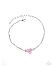 Load image into Gallery viewer, Rose Review Pink Anklet- Paparazzi