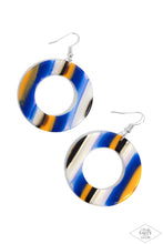 Load image into Gallery viewer, In Retrospect Blue Earrings- Paparazzi