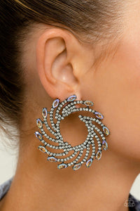 Firework Fanfare Multi Earrings- Paparazzi