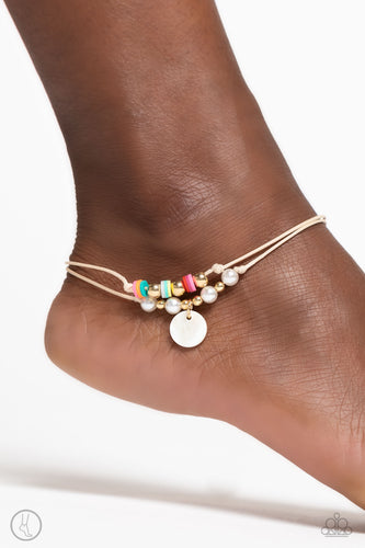 All TIDE Up Multi Anklet- Paparazzi