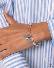 Load image into Gallery viewer, Bodacious Beacon White Bracelet- Paparazzi