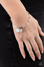 Load image into Gallery viewer, Bodacious Beacon White Bracelet- Paparazzi