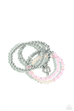 Load image into Gallery viewer, Heart-struck Haute Pink Bracelet- Paparazzi