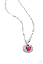 Load image into Gallery viewer, Lively Love Bug Red Necklace- Paparazzi