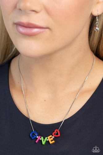 Give Me Some Love Multi Necklace- Paparazzi