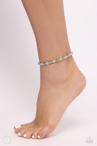 DEW or Die Blue Anklet- Paparazzi