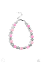 Load image into Gallery viewer, Beachy Bouquet Pink Anklet- Paparazzi