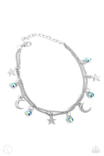 Load image into Gallery viewer, Stellar Sashay Blue Anklet- Paparazzi