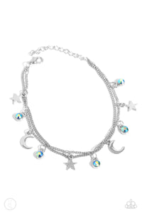Stellar Sashay Blue Anklet- Paparazzi