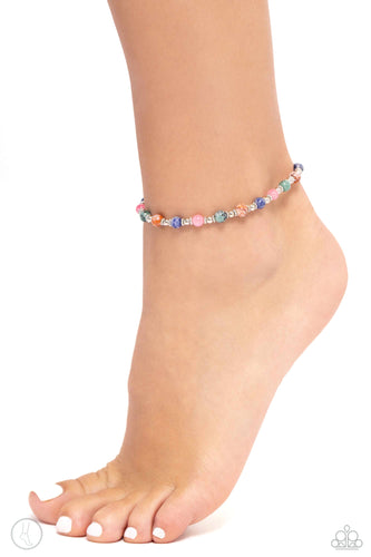 Tranquil Tribute Multi Anklet- Paparazzi