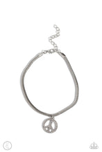 Load image into Gallery viewer, Pampered Peacemaker White Anklet- Paparazzi