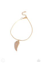 Load image into Gallery viewer, Angelic Accent Gold Anklet- Paparazzi