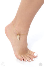 Load image into Gallery viewer, Angelic Accent Gold Anklet- Paparazzi