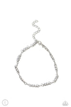 Load image into Gallery viewer, Simple Sass White Anklet - Paparazzi