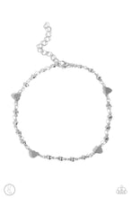 Load image into Gallery viewer, Highlighting My Heart Silver Anklet- Paparazzi