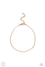 Load image into Gallery viewer, High-Tech Texture Gold Anklet- Paparazzi