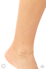 Load image into Gallery viewer, High-Tech Texture Gold Anklet- Paparazzi