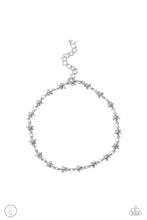 Load image into Gallery viewer, Starry Swing Dance Silver Anklet- Paparazzi