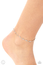 Load image into Gallery viewer, Starry Swing Dance Silver Anklet- Paparazzi
