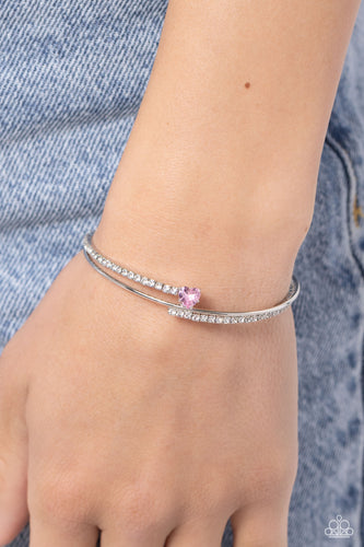 Sensational Sweetheart Pink Bracelet- Paparazzi