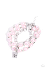 Load image into Gallery viewer, LOVE-Locked Legacy Pink Bracelet- Paparazzi