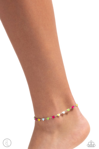 Dancing Delight Multi Anklet- Paparazzi