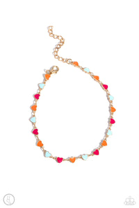 Dancing Delight Multi Anklet- Paparazzi