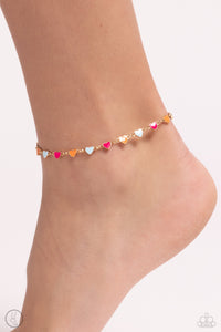 Dancing Delight Multi Anklet- Paparazzi