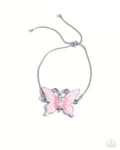 Aerial Adornment Pink Bracelet- Paparazzi