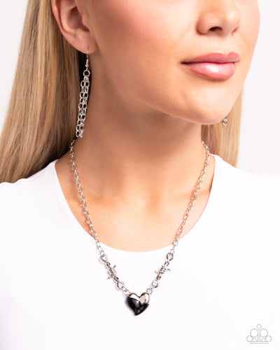 Trendy Tribute Black Necklace- Paparazzi