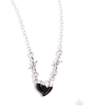 Load image into Gallery viewer, Trendy Tribute Black Necklace- Paparazzi