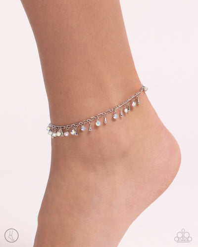 Sprinkled Selection Multi Anklet- Paparazzi