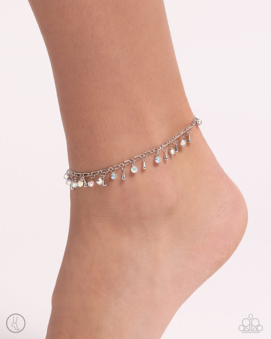 Sprinkled Selection Multi Anklet- Paparazzi