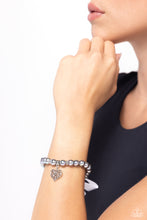 Load image into Gallery viewer, Prim and Pretty Silver Bracelet- Paparazzi