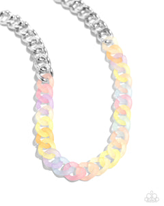 Rainbow Ragtime Multi Necklace- Paparazzi