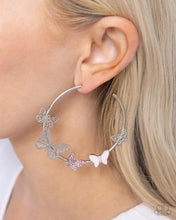 Load image into Gallery viewer, Aerial Allegiance Pink Earrings- Paparazzi