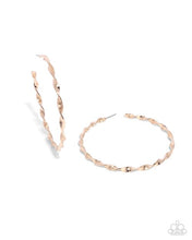 Load image into Gallery viewer, Steady Spirals Gold Earrings- Paparazzi