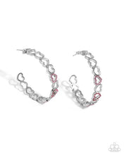 Load image into Gallery viewer, Happier Than Ever Pink Earrings- Paparazzi