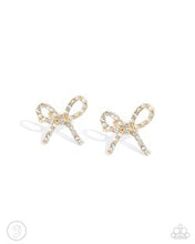 Load image into Gallery viewer, Convincing Charm Gold Cuff Earrings- Paparazzi
