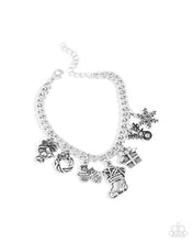 Load image into Gallery viewer, Christmas Classics Silver Bracelet- Paparazzi