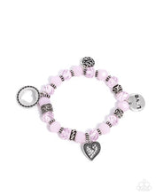 Load image into Gallery viewer, Filigree Finesse Pink Bracelet- Paparazzi