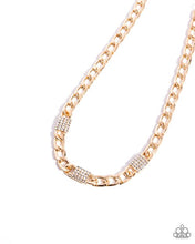 Load image into Gallery viewer, Impressive Independence Gold Necklace- Paparazzi
