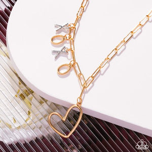 Courting Chains Multi Necklace- Paparazzi