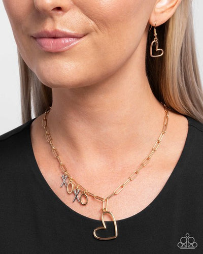 Courting Chains Multi Necklace- Paparazzi