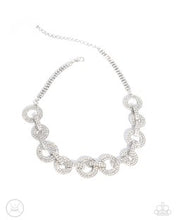 Load image into Gallery viewer, Elegant Embrace White Necklace- Paparazzi