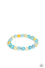 Load image into Gallery viewer, Clear Craze Blue Bracelet- Paparazzi
