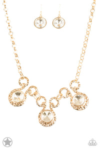 Hypnotized Gold Necklace- Paparazzi